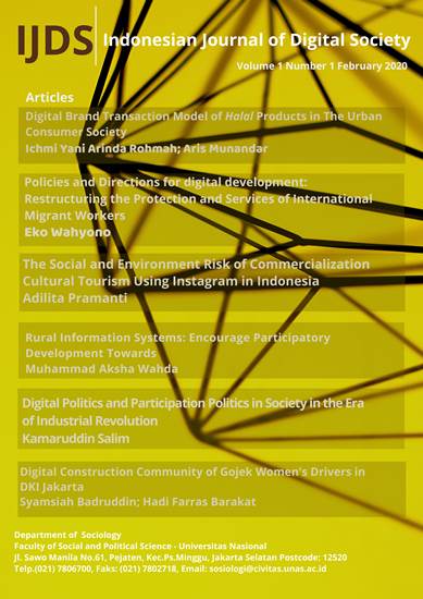 					Lihat Vol 1 No 1 (2020): Sustainable Community Development in the Digital Era
				